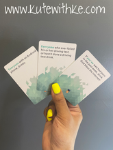 Load image into Gallery viewer, Game Night with The Gang Drinking Cards