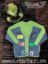 Load image into Gallery viewer, Ms. Do Too Much Denim Sweater Jacket
