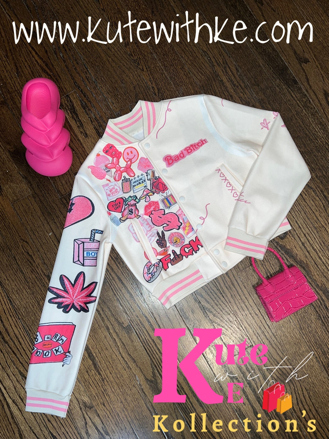 The Barbie Girl Bomber Jacket