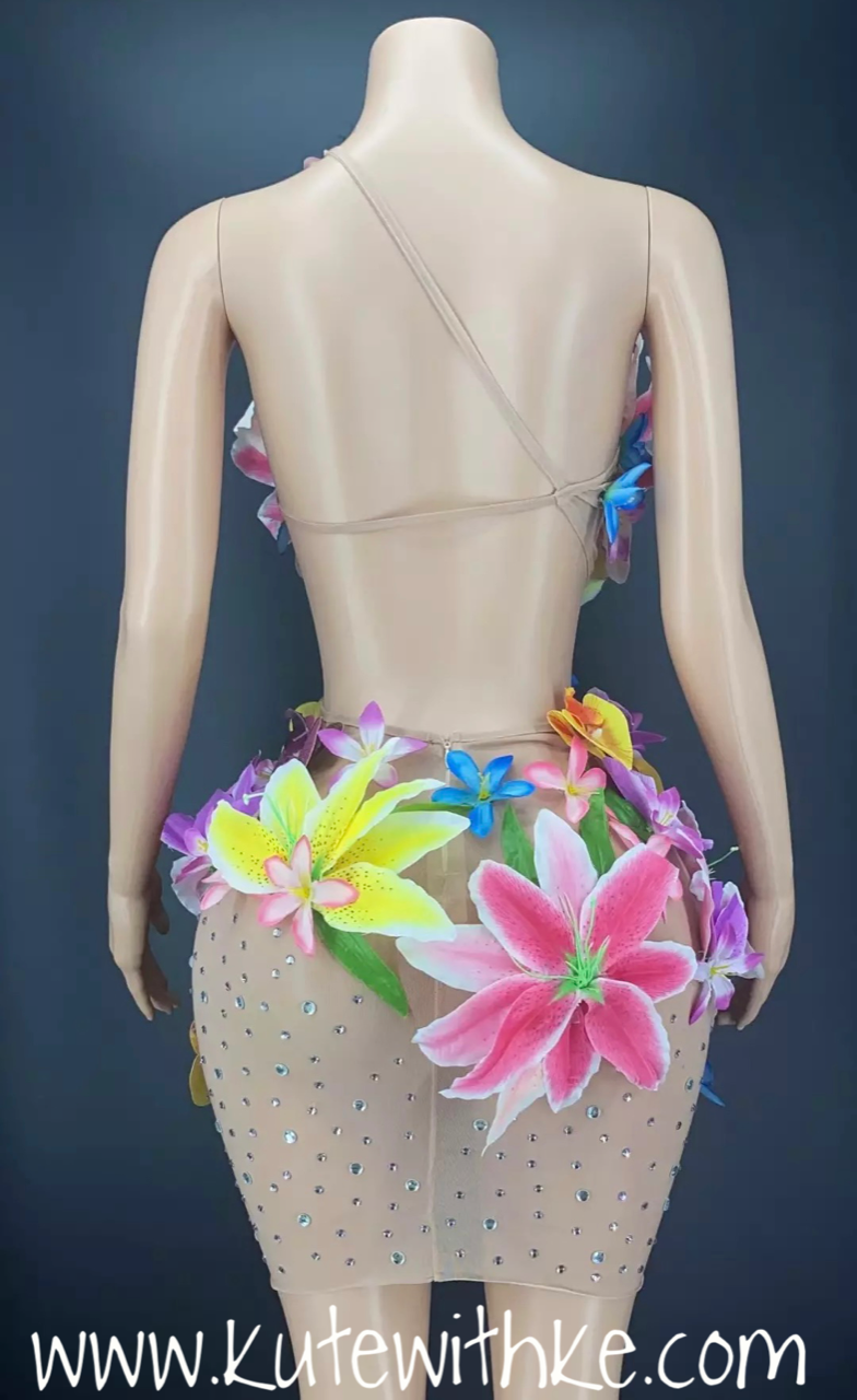 The JT Flower Dress – Kute with Ke
