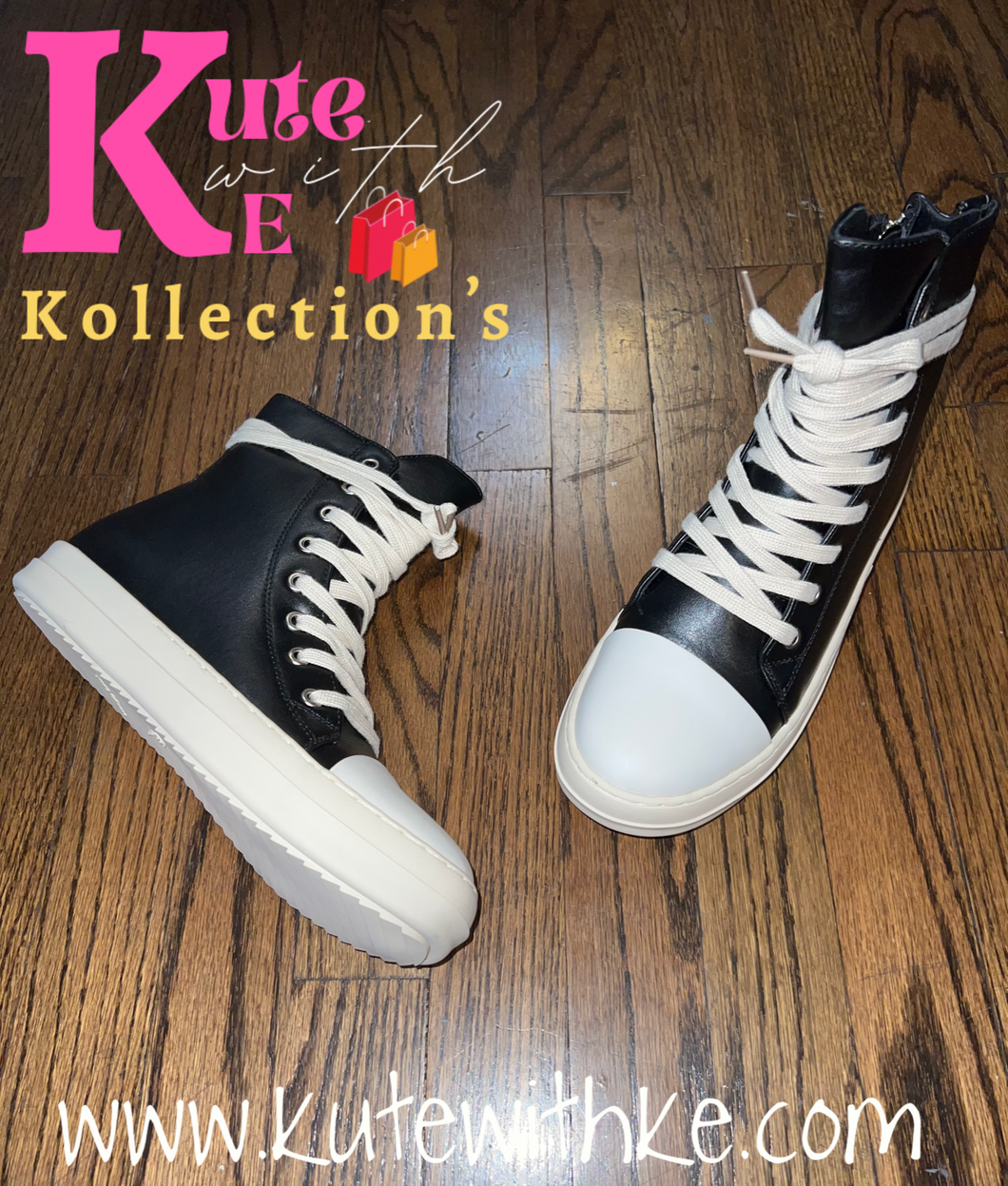 Popular By Demand Leather Sneakers