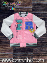 Load image into Gallery viewer, Making All The Right Plays Varsity Jacket
